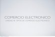 COMERCIO ELECTRONICO - ecommerceunid.weebly.com · unidad iii: tipos de comercio electronico. domingo, 10 de marzo de 13. unidad iii: ... 3.1.1 negocio a consumidor. (b2c) 3.1.2 negocio