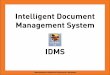 Intelligent Document Management System - OASscm.oas.org/Documentos/IDMS-08-01-2012.pdf · Departamento de Gestión de Conferencias y Reuniones - Pág. 4 - IDMS Menú Document Management
