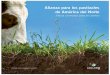 Alianza para los pastizales de América del Norte - cec.org · dad y el estado de las aves de pastizal en el norte ... El manejo ganadero sustentable ... las prácticas de uso del