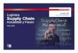 Logística Supply Chain - enfasis.com · Supply Chain es un proceso, ... Las personas => mirada holística => articuladores 3) La integración desde el diseño 4) Manejo del riesgo