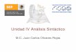 Unidad IV Análisis Sintáctico - Departamento de …dsc.itmorelia.edu.mx/~jcolivares/courses/ps207a/ps2_u4.pdf4.1 Introducci ón a las Gram áticas libres de contexto y árboles de