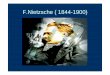 F.Nietzsche ( 1844-1900) · Retrato de Nietzsche por Lou von ... ( 6,365; Ecce Homo) ÍNDICE 1.TEXTOS - apartado 1: resumen y explicación.-apartado 4: resumen y explicación