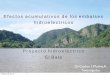 Efectos acumulativos de los embalses hidroelectricos acumulativos de los embalses Friday, July 29, 16 hidroelectricos Proyecto hidroeléctrico ‘El Bala’ Dr. Carlos I. Molina A