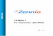 Clima I. Termostato Zennio Ed2 - albendas-wiki.s3 ...albendas-wiki.s3.amazonaws.com/product/zennio/clima_1_termostato... · aspectos fundamentales del control de un termostato, principio