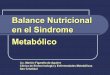 Manejo Nutricional en el Sindrome Metabólico ·  · 2014-10-07Manejo tradicional de reducción energética . a.- mantenimiento de peso . b.- reducción moderada de calorías. 