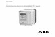 ES/ ACS800-01 Hardware Manual - PRO Services - ITT … de frecuencia ACS800-01 0,55 a 110 kW Convertidores de frecuencia ACS800-U1 0,75 a 150 CV Manual de hardware 3AFE64526197 Rev