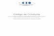  · Centro de Investigaciones en Óptica, A.C, Código de Conducta Introducción En el Código de Conducta se muestra la voluntad individual y de grupo que orienta los 