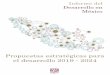 Propuestas estratégicas para el desarrollo 2019 - 2024 · Propuestas estratégicas para el desarrollo 2019 - 2024 (avance) Colección Informe del Desarrollo en México Rolando Cordera