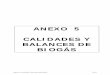 ANEXO 5 CALIDADES Y BALANCES DE BIOGÁS - madrid.es · «Nota 3: Para los conjuntos de regulación y medida de los tipos A-6, ... Las concentraciones de productos odorizantes a adicionar
