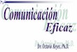 “La Comunicación” - Dr. Octavio Reyes, Ph.D. · “Los Tipos de Comunicación” La comunicación no es un acto, es un proceso. Cuando dos personas conversan, ambas están continuamente