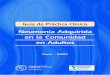 Guía de Práctica Clínica - speit.org · Guía de práctica clínica: neumonía adquirida en la comunidad en adultos. Lima: SPEIT, OPS 2009. 68 p. : 21 x 14.8 cm. 1. NEUMONÍA 2