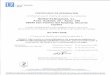 · Certificado en Vigor: Caducidad del Certificado 26 de Septiembre 2000 01 de Octubre 2015 ... ISO 9001:2008 The Quality Management System is applicable to