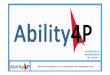 info@ability4p.net ... - arete-activa.com · trabajo, competencias umbral, de aquellas competencias que tienen que ver con el comportamiento o actitudes que se tienen a la hora de