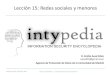 Lección 15: Redes sociales y menores - criptored.upm.es · Lección 15: Redes sociales y menores . D. Emilio Aced Félez . eaced01@gmail.com . ... Diapositiva 1 Author: Jorge Created