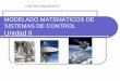 CONTROL ANALÓGICO I - Home - Isidro Lázaroisidrolazaro.com/.../2015/09/CAPITULO-2-CONTROL-ANALOGICO-I_2… · el área de control son de naturaleza dinámica, la forma general de