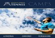 Campamento de tenis e inglés - Jonathan Markson Tennis · Índice Bienvenidos 2 Libera tu potencial para el tenis 3 La experiencia del campamento de tenis 4 Los programas del campamento