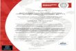 Certificación - Maco Ingenieria · precomisionamiento. suministro y comercializaciÓn de equipos: vÁlvul-as, accesorios y tuberÍa de acero para el sector petrolero e industrial