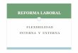 FLEXIBILIDAD INTERNA Y EXTERNA - …marmolesdemacael.com/pdfs/reformaa.pdf · interna y externa reforma laboral. 1. clasificacion profesional 2. distribuciÓn jornada de trabajo 3