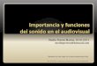 Importancia del sonido en la narración audiovisualesdi.pbworks.com/w/...y-funciones-del-sonido-en-el-audiovisual.ppt.pdf · Importancia y funciones del sonido en el audiovisual Medín
