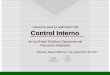 Asesoría para la aplicación del Control Interno - Inicio · COSO I - Marco Integrado de Control Interno 1992 ... o Basado en el Marco COSO 2013 o Modelo general de control interno,