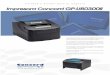 Calidad y diseño para el negocio Impresora Concord GP … fileImpresora Concord GP-U80300II Calidad y diseño para el negocio La impresora térmica Concord GP-U80300II está pensada