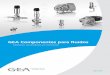 GEA Componentes para fluidos - CAVINSE - Homecavinse.com/assets/catalogos/gea/Brochure-Flow-Components-2016-0… · productos GEA ayudan a recuperar productos con alta valor ... Métrico