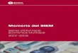 Memòria del SIEM - diba.cat · El Servei d’Informació Econòmica Municipal (SIEM) és un instrument d’ajut a la presa de decisions dins l’àmbit economicofinancer que la Diputació