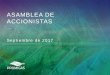 ASAMBLEA DE ACCIONISTAS - promigas.com Final 1er Sem... · normalización de consumos de la Refinería de Cartagena, a mayores consumos de las cementeras por disponer de gas a precios