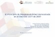 Presentación de PowerPoint - Superintendencia de … Principio de Responsabilidad demostrada en el Decreto 1377 de 2007 Carlos Enrique Salazar Muñoz Director de Investigación Protección