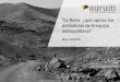 Tía María: ¿qué opinan los pobladores de Arequipa ...aurumperu.com/pdf/encuestatiamaria.pdf · 5.8% 8.3% 38.5% 47.5% No sabe/ no responde Depende No Sí 4 Número de observaciones: