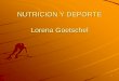 NUTRICION Y DEPORTE - 2014nutricion.wikispaces.com2014nutricion.wikispaces.com/file/view/13+sesion+nutricion+y+de... · 3 IMPORTANCIA DEL DEPORTE Mejora la función cardiaca Menos
