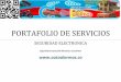 PORTAFOLIO DE SERVICOS - autoalarmas.coautoalarmas.co/files/PORTAFOLIO_DE_SERVICIOS.pdf · Estudio de seguridad Electrónica. ... de motor en caso de hurto, horómetro, desbloqueo