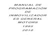 MANUAL DE PROGRAMACIÓN DE INMOVILIZADORES … · En este manual se incluye el procedimiento de programación de los sistemas de inmovilizadores y sus respectivos diagramas para