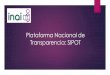 Plataforma Nacional de Transparencia: SIPOTarchivos.diputados.gob.mx/Transparencia/material_apoyo/MATERIAL... · 1 Diccionario de datos SIPOT. 2 Temario de obligaciones de transparencia