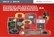 Catálogo de productos Instrumentación de medida eléctrica · 66 Comprobación ambiental: Temperatura, luz, sonido, humedad, velocidad de rotación Productos Medidores de temperatura