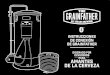 AMANTES DE LA CERVEZA - grainfather.com · El Grainfather ha sido desarrollado para la elaboración de cerveza en pequeños lotes. Por favor, utilícelo solo para su propósito previsto