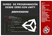 Curso de programación desde cero con UNITYabonfireofsouls.com/wp-content/uploads/2016/05/PUDC-Clase-01.pdf · La programación orientada a objetos (POO) es un paradigma de programación