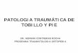 PATOLOGIA TRAUMÁTICA DE TOBILLO Y PIE - udec.cljlefimil/Clase_Tobillo.pdf · fracturas de tobillo (luxofracturas) clasificaciÓn de weber. establece la estabilidad del tobillo y