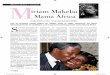 Mujeres de hoy y siempre Miriam Makeba · M iriam Makeba Mama África S i tuviera que hablar de su voz la describiría cáli-da, tierna y dulce en sus canciones más intimis-tas,