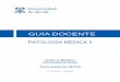 PATOLOGÍA MÉDICA II - uah.es · Enfoque diagnóstico del paciente con enfermedad renal aguda. Seminario 2. Evaluación diagnóstica y aproximación terapéutica del