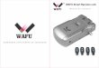 cerradurawafu.comcerradurawafu.com/wp-content/uploads/MANUAL-wafu-2017-espanol.pdf · 3. nstalación en una puerta de hierro: ... Ajuste de Ios mandos a distancia y cerraduras: 2