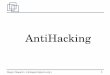 AntiHackingviejo.dchaparro.net/doc/antihacking.pdf · 3 Índice 1. Introducción y conceptos previos 2. Conceptos imprescindibles y TCP/IP 3. Criptografía 4. Técnicas de rastreos