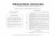 SUPLEMENTO - Inicio oficiales/R.O MIERCOLES 11-01... · MINISTERIO DE TRANSPORTE Y ... SERVICIO DE RENTAS INTERNAS: PCA-DPRRDFI16-00000001 Deléguense ... en las notas derivadas de
