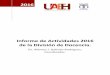 Informe de Actividades 2016 de la División de Docencia.sgc.uaeh.edu.mx/transparencia/images/pdf/informes2017/Informe... · Informe de Actividades 2016 ... Educativo de la UAEH y