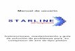 Manual de usuario - starline.com.mx€¦ · Manual de usuario Instrucciones, mantenimiento y guía de solución de problemas para su compresor de aire de tipo pistón