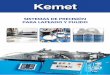 Kemet · Electro-óptica Planos ópticos ... incluyen un temporizador digital de proceso y un sistema totalmente automático de dosificación de diamante líquido