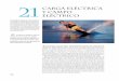 21 carga eléctrica y campo eléctricO - Alfredo Caguao · 794 capítulo21 | Carga eléctrica y campo eléctrico muestra dos barras de plástico y un trozo de piel. Después de cargar