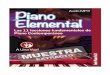 Piano Elemental CS ver - aunavoz.net · Piano&Elemental& ·&40&Ejercicios&·&72&Posiciones&de&Acordes&·&9&Acompañamientos& diferentes& ·& 11& Lecciones& Básicas& ·& Pistas& de&