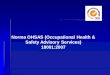 Norma OHSAS (Occupational Health & Safety Advisory ...gideca.net/files/Presentacion Norma OHSAS.pdf · OHSAS 18002: Guía para los Sistemas de Gestión de la Seguridad y Salud Ocupacional