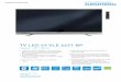 LED 4 VLE 6621 BP - GRUNDIG – consumer …€¦ · Novedades de Producto | Vision. TV LED 49 VLE 6621 BP. Vision 6 49" / 123 cm Televisor con tecnología de retroiluminación LED